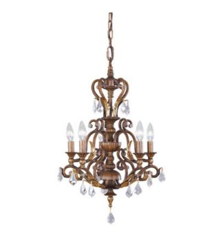 Kichler 1027LBZ Anniston 5-Light Chandelier