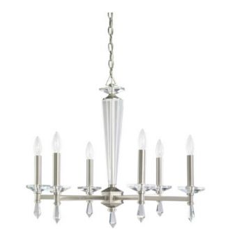 Kichler 1689PPW Adriana 6-Light Chandelier
